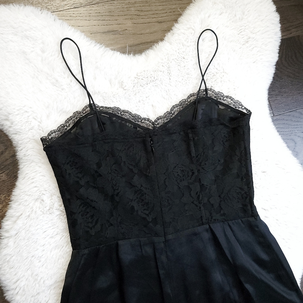 Reformation Peniel Wednesday Adam's Gothic Silk Midi Dress - Picture 13 of 16